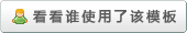 看看誰使用了該模板